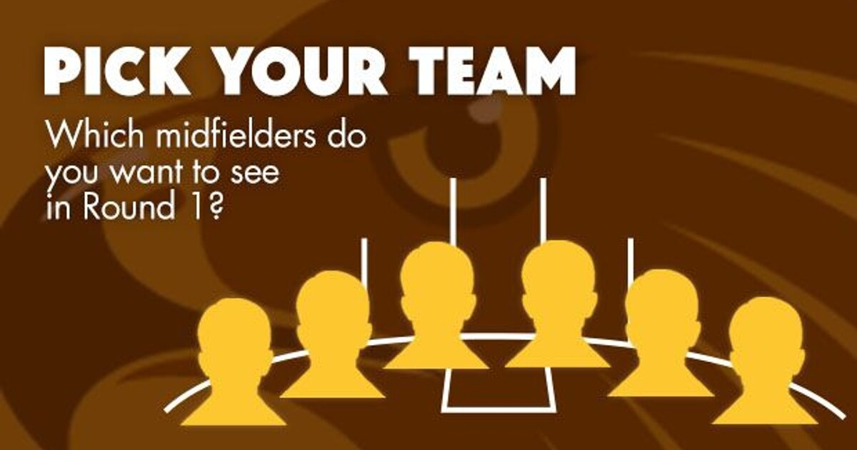 Pick your team Midfielders