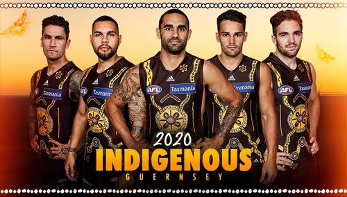 Hawks Unveil 2020 Indigenous Guernsey