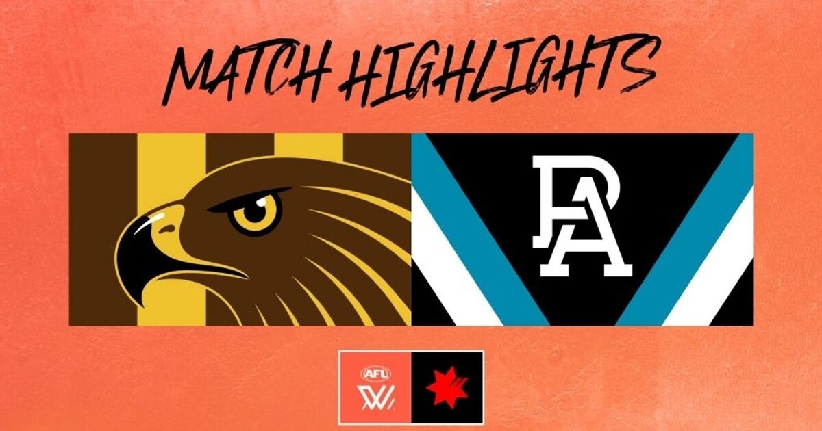 Match Highlights Hawthorn v Port Adelaide