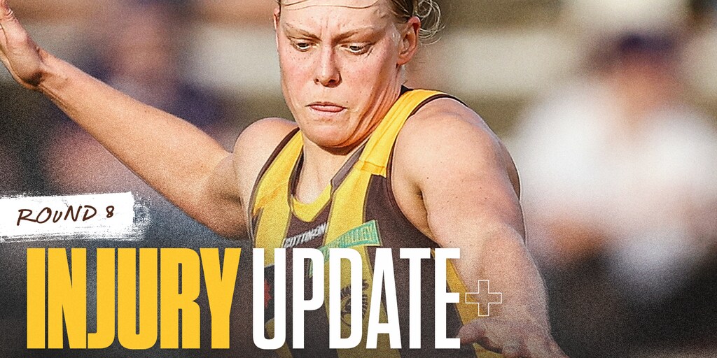 Nissan AFLW Injury Update: Brown's season over but Hawks remain healthy - Vimarsana News