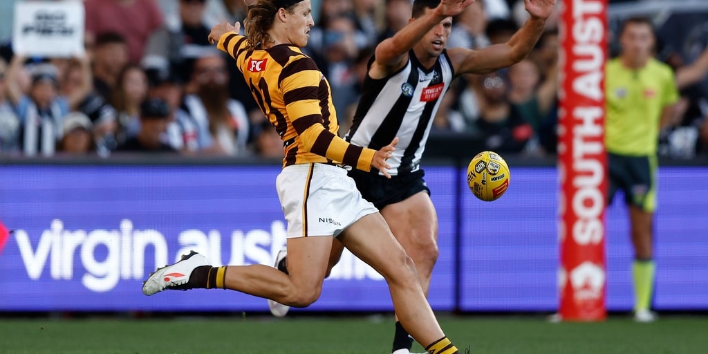 Pies hang on in thriller against surging Hawks - Vimarsana News