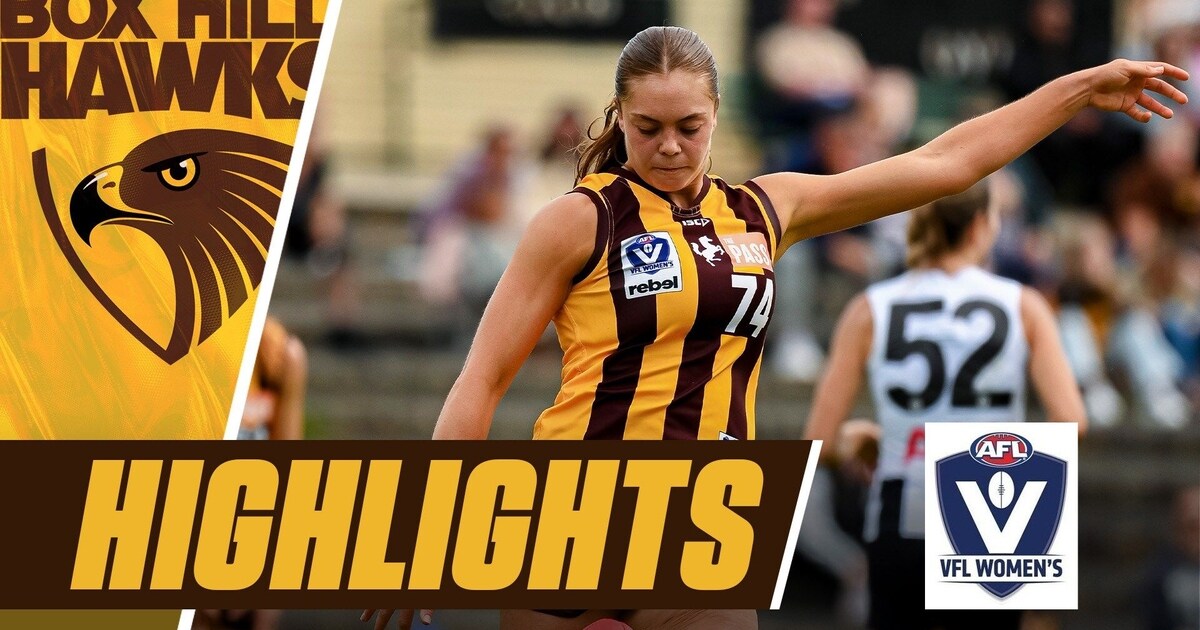 Box Hill Hawks Vs Collingwood Magpies VFLW R3 Match Highlights