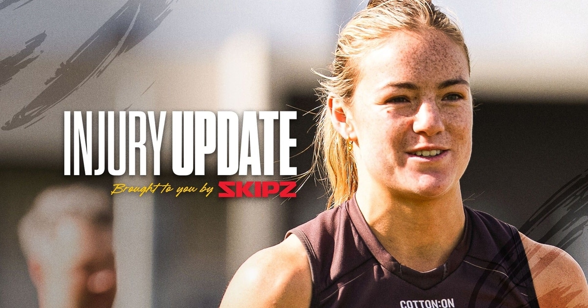 Erica Ruge Injury Update Injury Report | Round 7