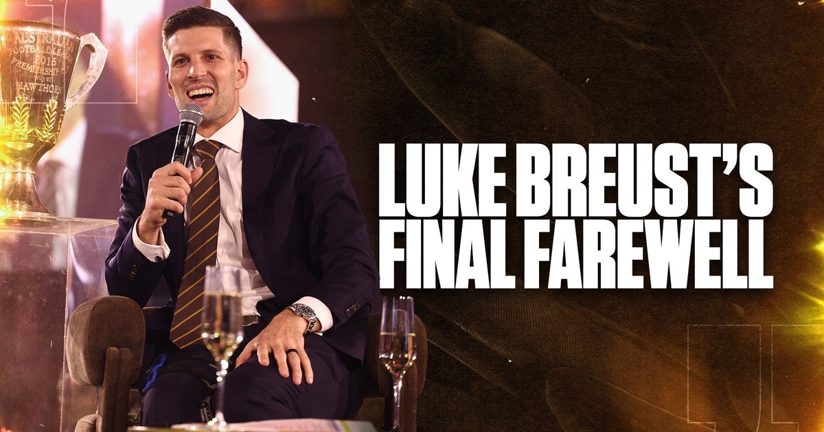 A club champion says goodbye