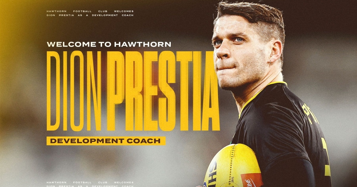 Prestia joins Hawks as Development Coach